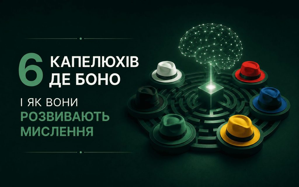 6 капелюхів едварда де боно практика