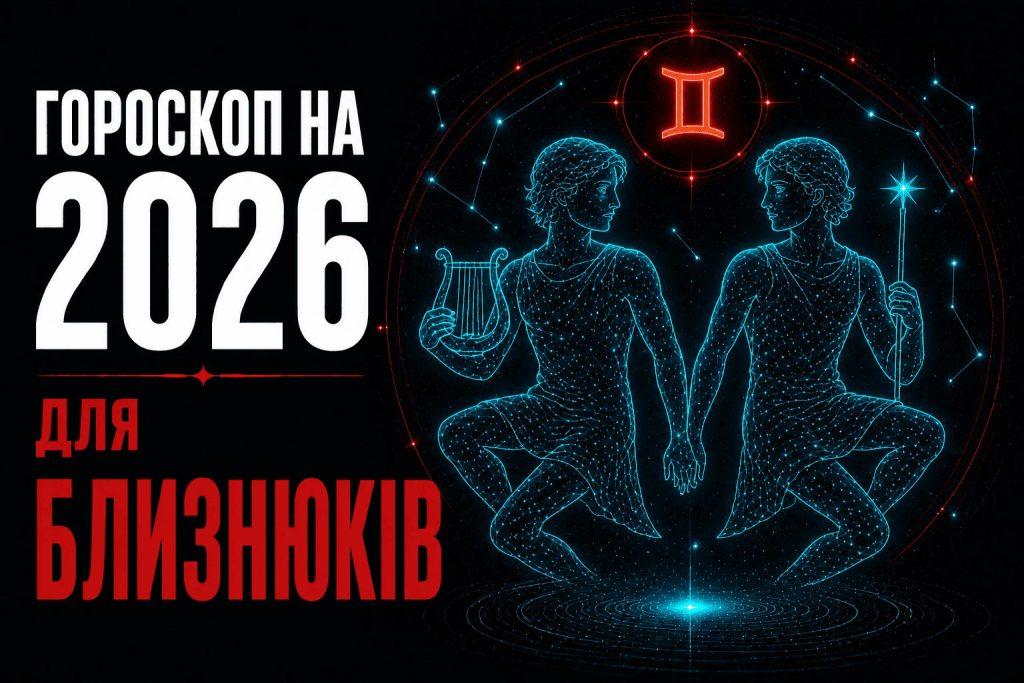 Гороскоп для Близнюків на 2026 рік