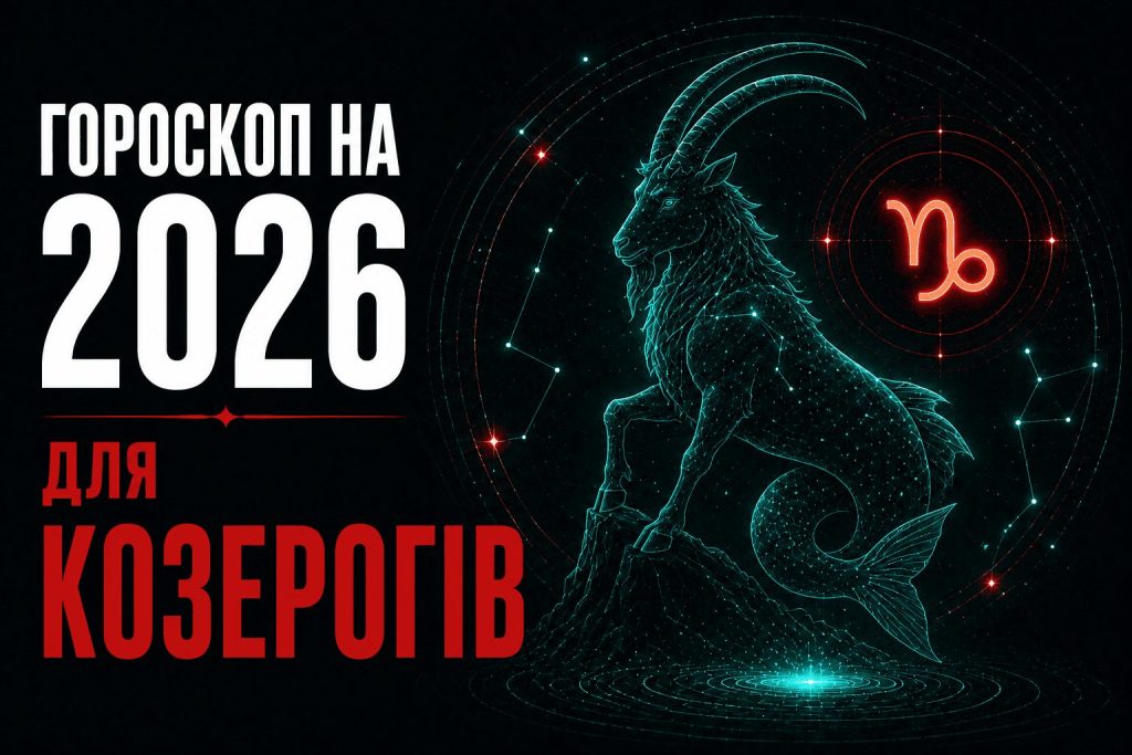 Гороскоп для Козерогів на 2026 рік